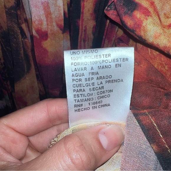 Latiste by Amy RUSTY ABSTRACT PRINT MAXI
DRESS Size:S NWT spring summer wedding - Picture 12 of 15